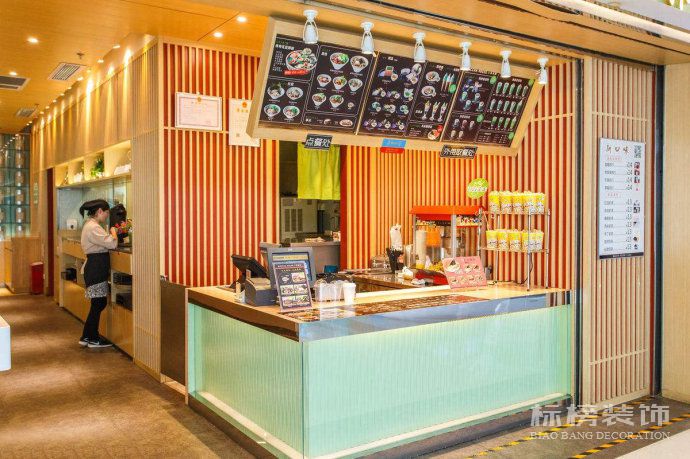 布蘭諾奶茶門店裝修奶茶店裝修公司怎樣選？